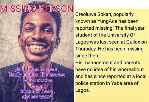 Unilag-Student-Missing