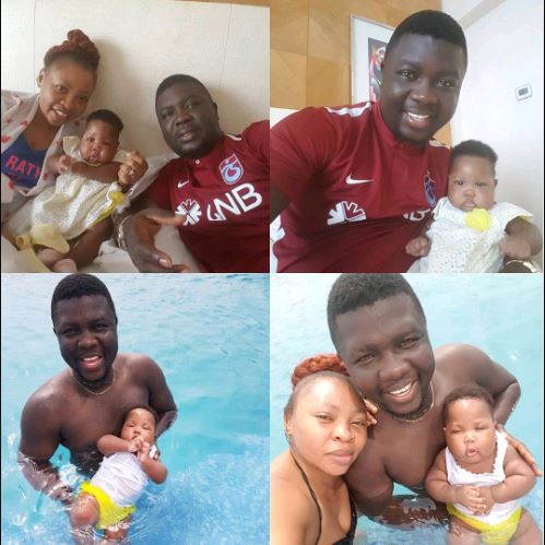 Seyi Law and fam