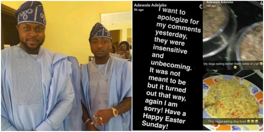 davido brother apologizes