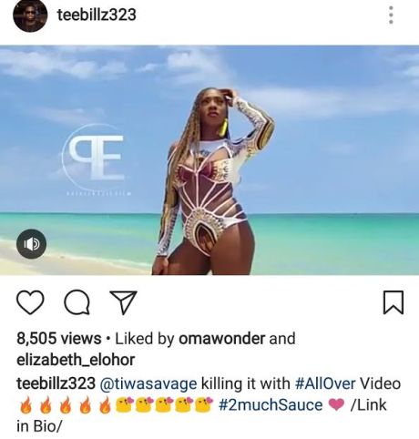 TeeBillz defends Tiwa savage