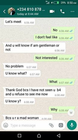 Nigerian Lady calls out expatriate