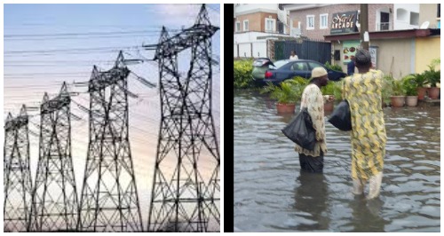 lagos flood: power stations are out