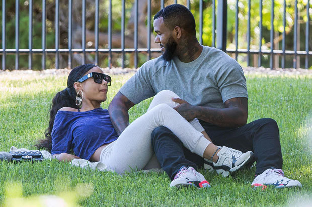 The Game Fingers His Girlfriend In Public Licks His Fingers And