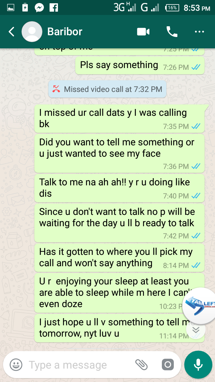 Lady Exposes Married Pastor Who Got Her Pregnant And Abandoned Her Shares Screenshots 