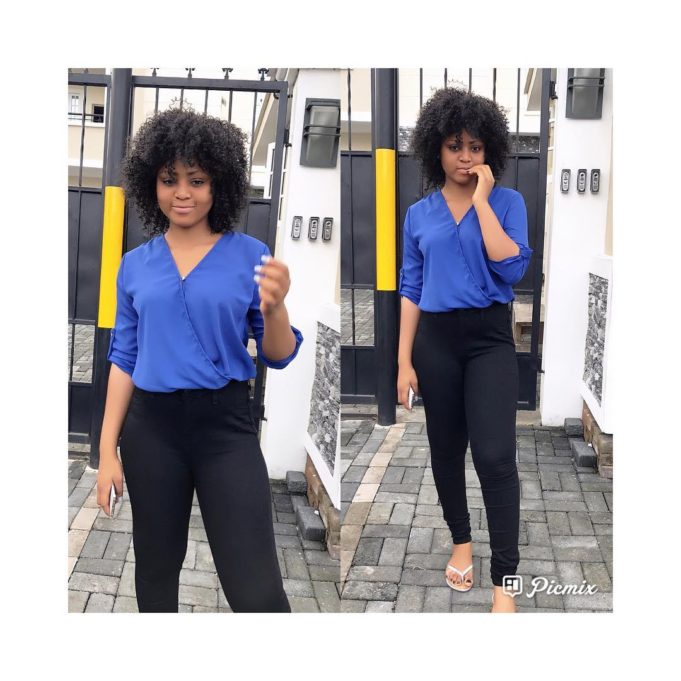 Regina Daniels Celebrates Having 1 Million Followers On Instagram 