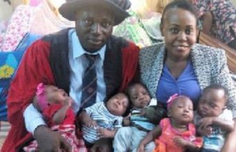 Nigerian Woman Welcomes Quintuplets