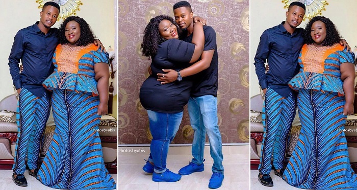 Checkout These Trending Pre Wedding Photos Of A Nigerian Man And His Plus Sized Fiancee 