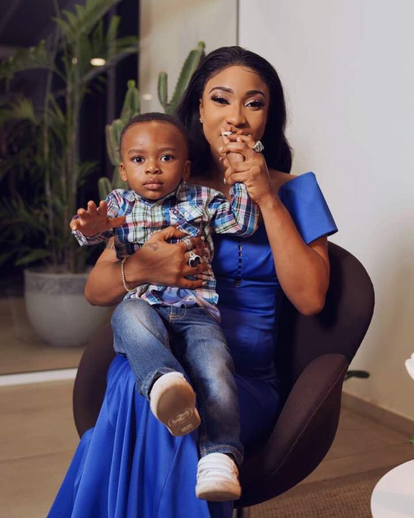 Tonto Dikeh Shares Lovely Photos With Her Son, King As He Turns 22 ...