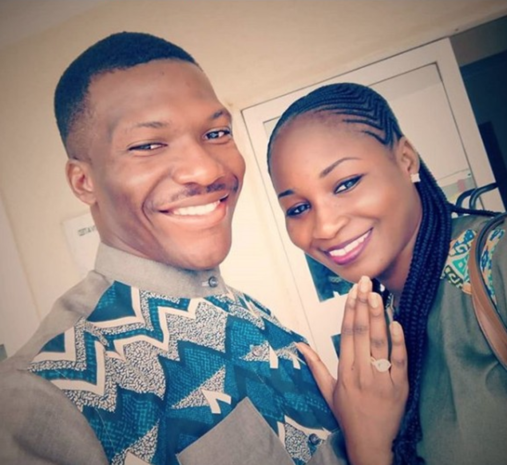 Nigerian soldier jumps from plane to propose to his girlfriend