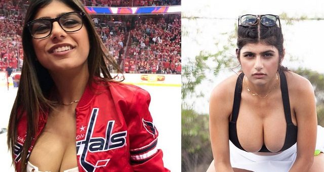 Former porn star legend Mia Khalifa says getting hit by puck in boob 'saved  my life' following surgery