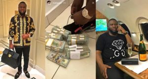 Hushpuppi cries