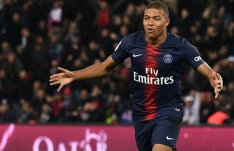 Kylian Mbappe breaks