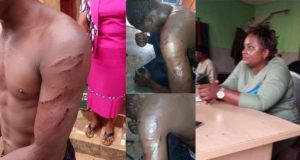 Nigerian Police arrest woman