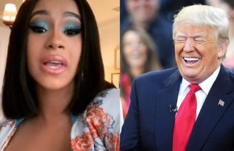 Cardi B blasts Donald Trump