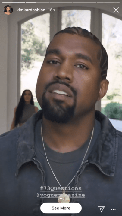 Kanye West shuts Kim Kardashian