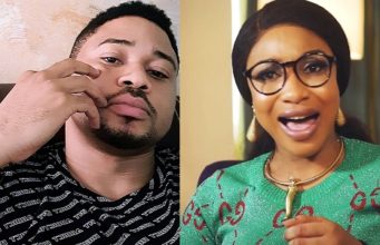 Fans drag Mike Godson shading Tonto Dikeh