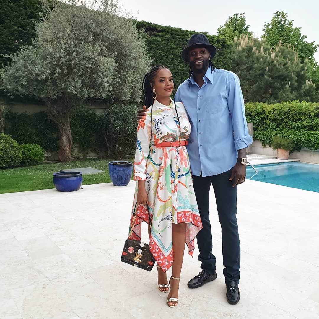 Dillish Mathews and her boyfriend, Emmanuel Adebayor step out for date ...