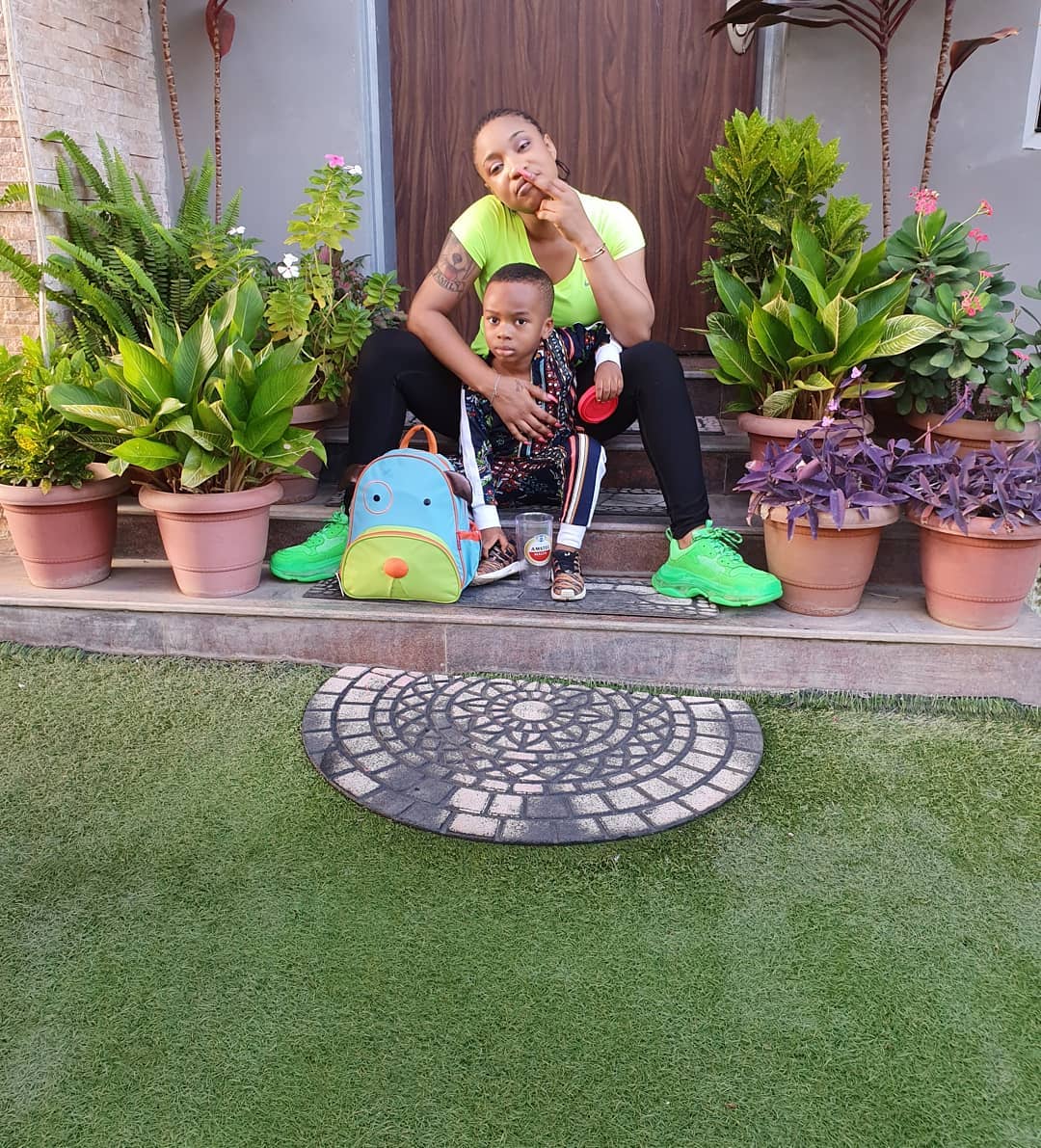 Troll calls Tonto Dikeh’s son