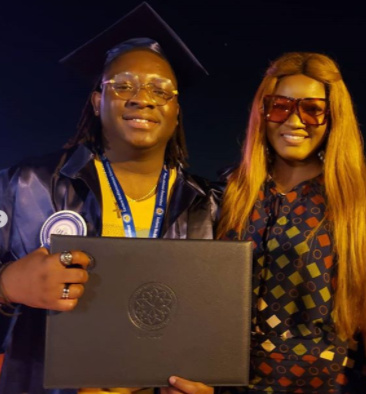 Omotola jalade Ekeinde son graduates