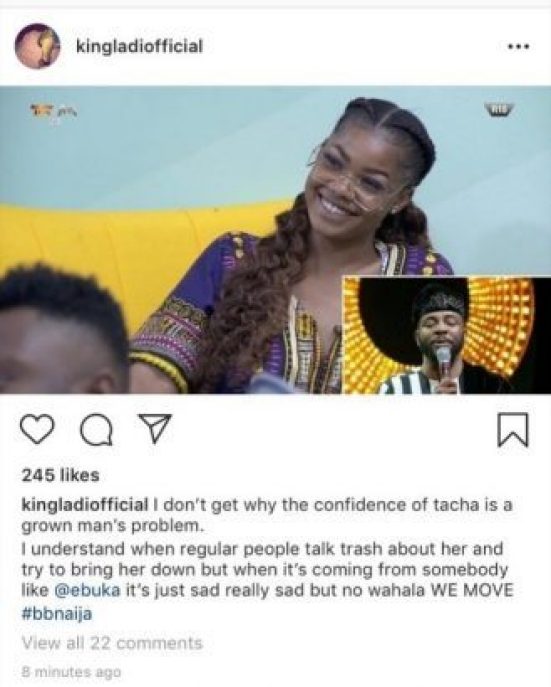 Tacha Alleged Boyfriend