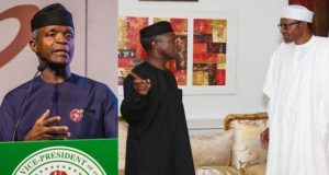 Yemi Osinbajo reacts