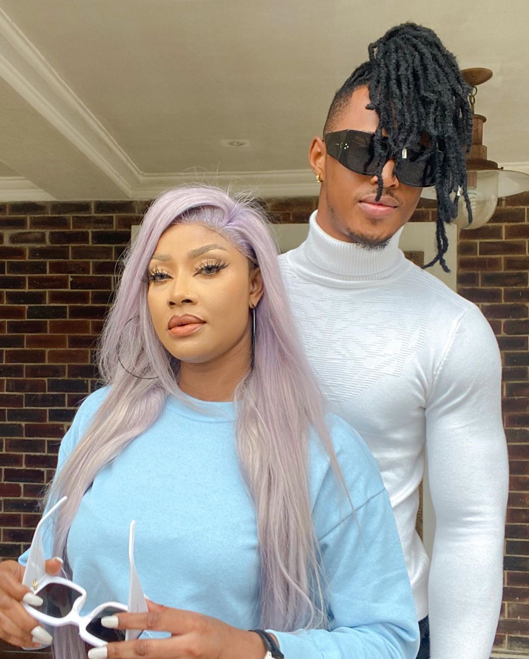 Angela Okorie And Husband Serve 'God when' vibes in New Photos