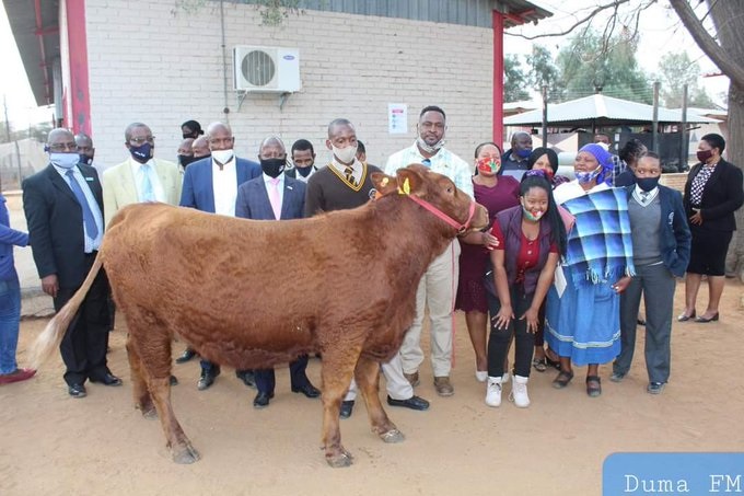 Best Graduating Secondary School Student Awarded A Fat Cow For His