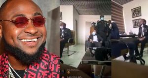 Davido arrives