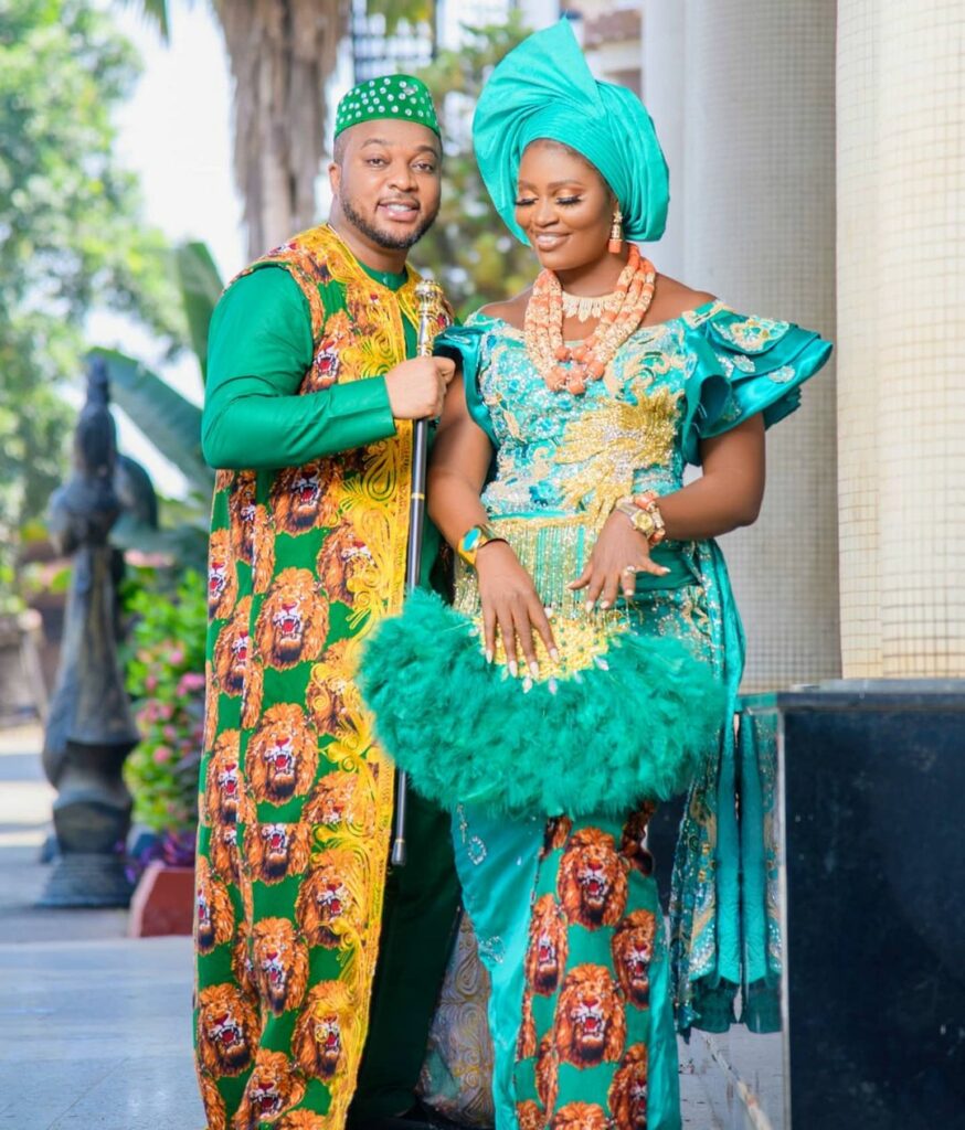 Actress, Chizzy Alichi and her husband celebrate 1 year traditional ...