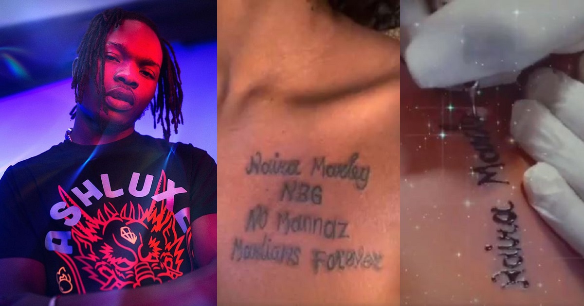 Regretting the Tattoo: Mandy Kiss Speaks Out Against Naira Marley - NewsNow  Nigeria