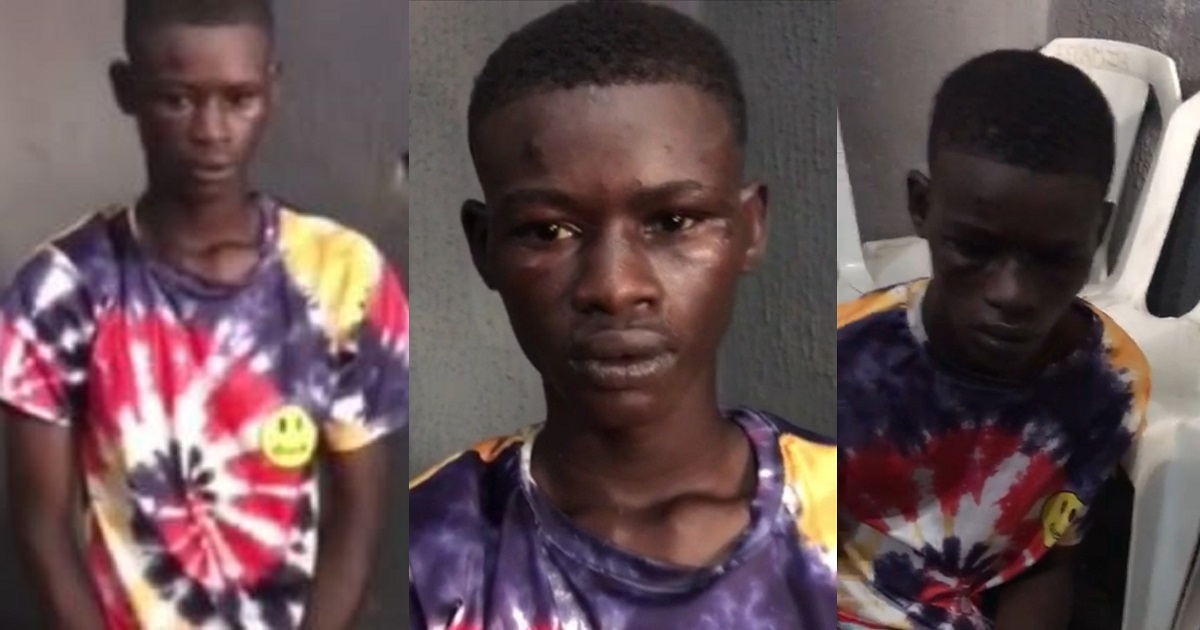 Phone thief caught in Trade Fair, Lagos, when he allegedly tried to ...