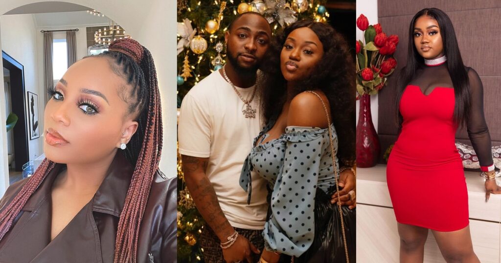 Davido’s cousin, Adenike fuels rumour of his break-up with Chioma