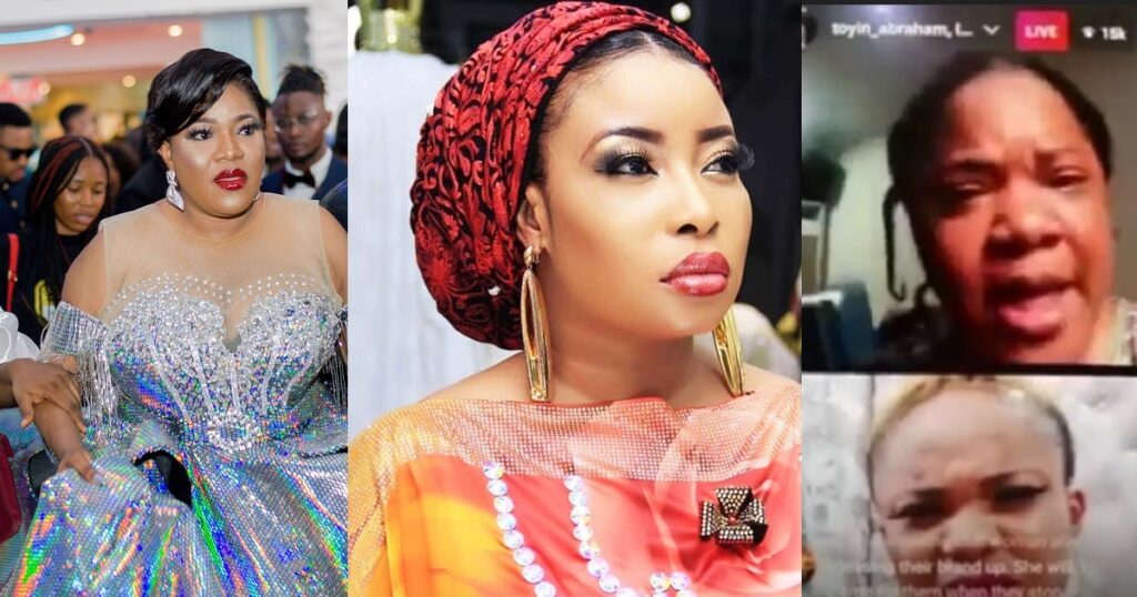 Lizzy Is Not My Friend Actress Toyin Abraham Breaks Down In Tears As