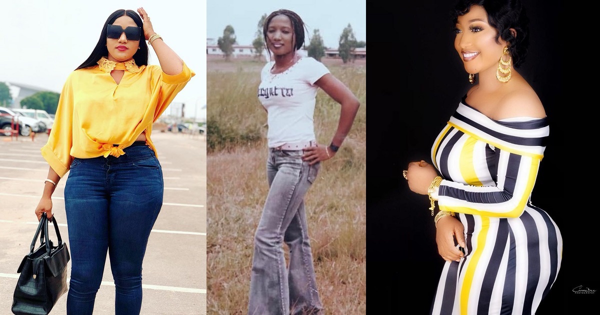 What God cannot do doesn&#39;t exist — Actress Christabel Egbenya writes as she  shows off the former-and-current state of her BumBum. - YabaLeftOnline