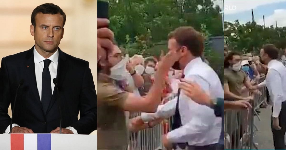 Man Who Slapped France President Emmanuel Macron Sentenced To 4 Months ...