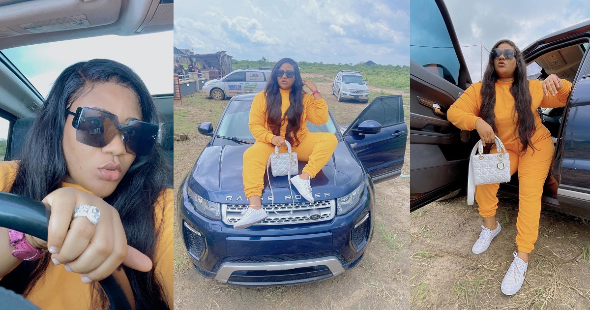 Actress Nkechi Blessing Shows Off Her New Whip Photos