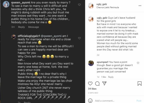 Nigerian porn star, Ugly Galz fires back at troll who said no man will ...