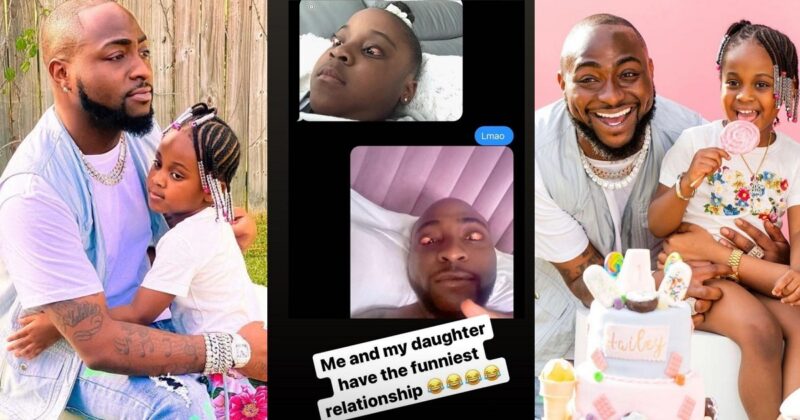 Singer, Davido shares how he bonds with his daughter, Hailey