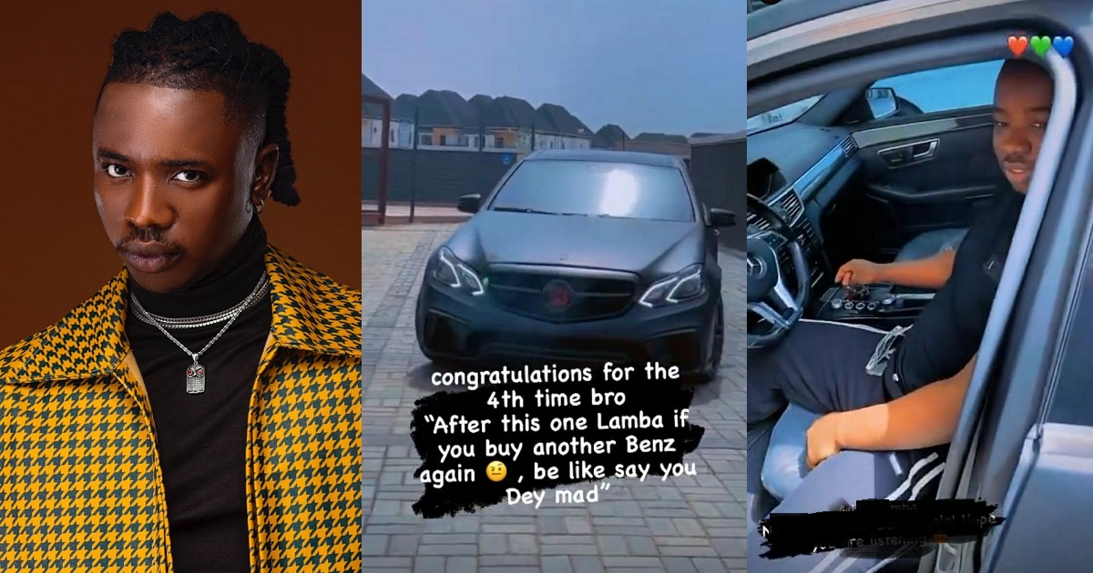 Instagram Skitmaker, Lord Lamba Splashes Millions On His 4th Benz