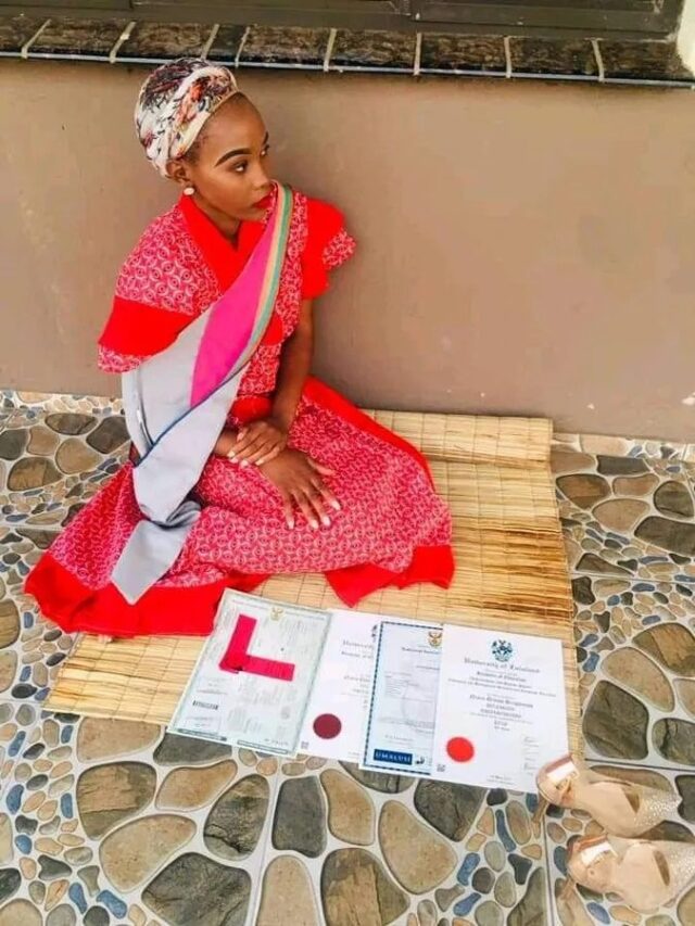 South African Lady Displays Her Four Certificates During Bride Price Negotiation Yabaleftonline 