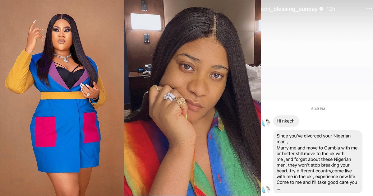 “marry Me And Forget These Nigerian Men” Nkechi Blessing Shares