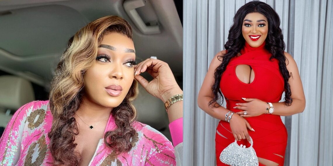 Actress Peggy Ovire finally reacts to pregnancy rumours (Video)