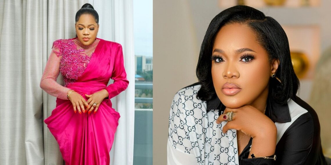 Actress Toyin Abraham sparks