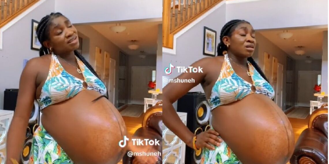“How long is this going to take?” – Woman who has been pregnant since 2022 cries out (Video)