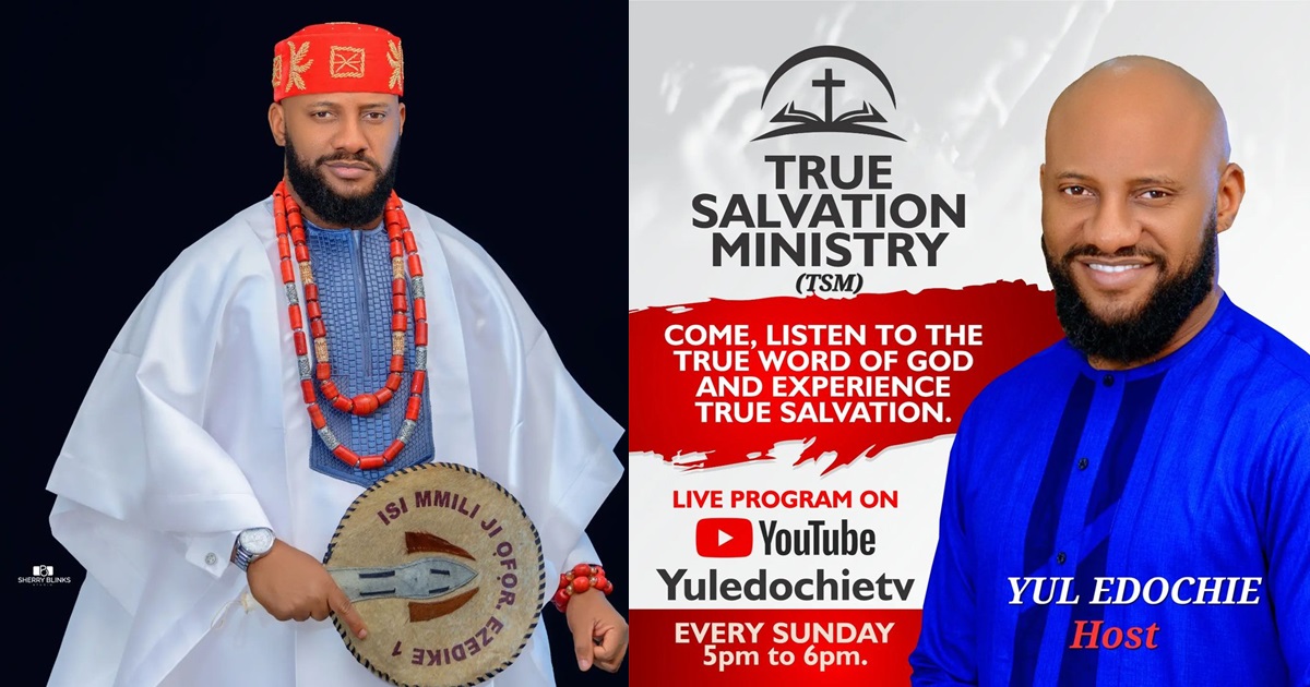 Yul Edochie Explains Why He Took A Break From His Gospel Ministry