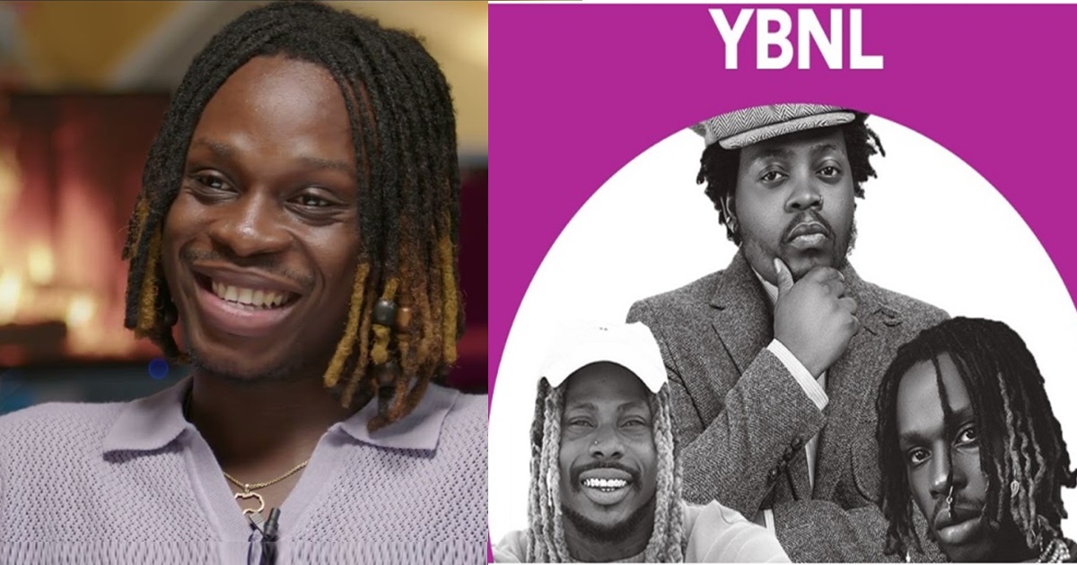 “There was a time Olamide and Asake help me loose my hair” – FireBoy reveals the genuine love they all share in YBNL music record