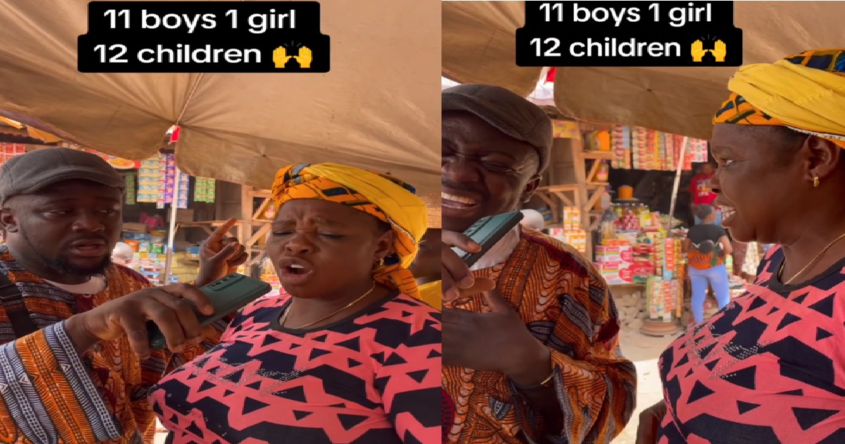 “My husband leave me with 12 children, run and even switched off his phone” – Nigerian woman lamǝnts, calls for public assistance