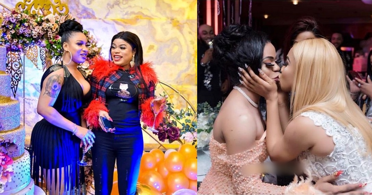 Tonto Dikeh and Bobrisky Settle Their Differences  