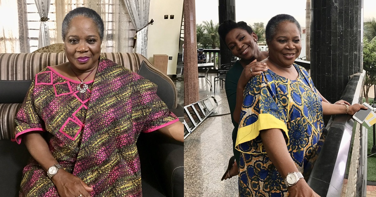 Actress Genevieve Nnaji pays last respect to Onyeka Onwenu