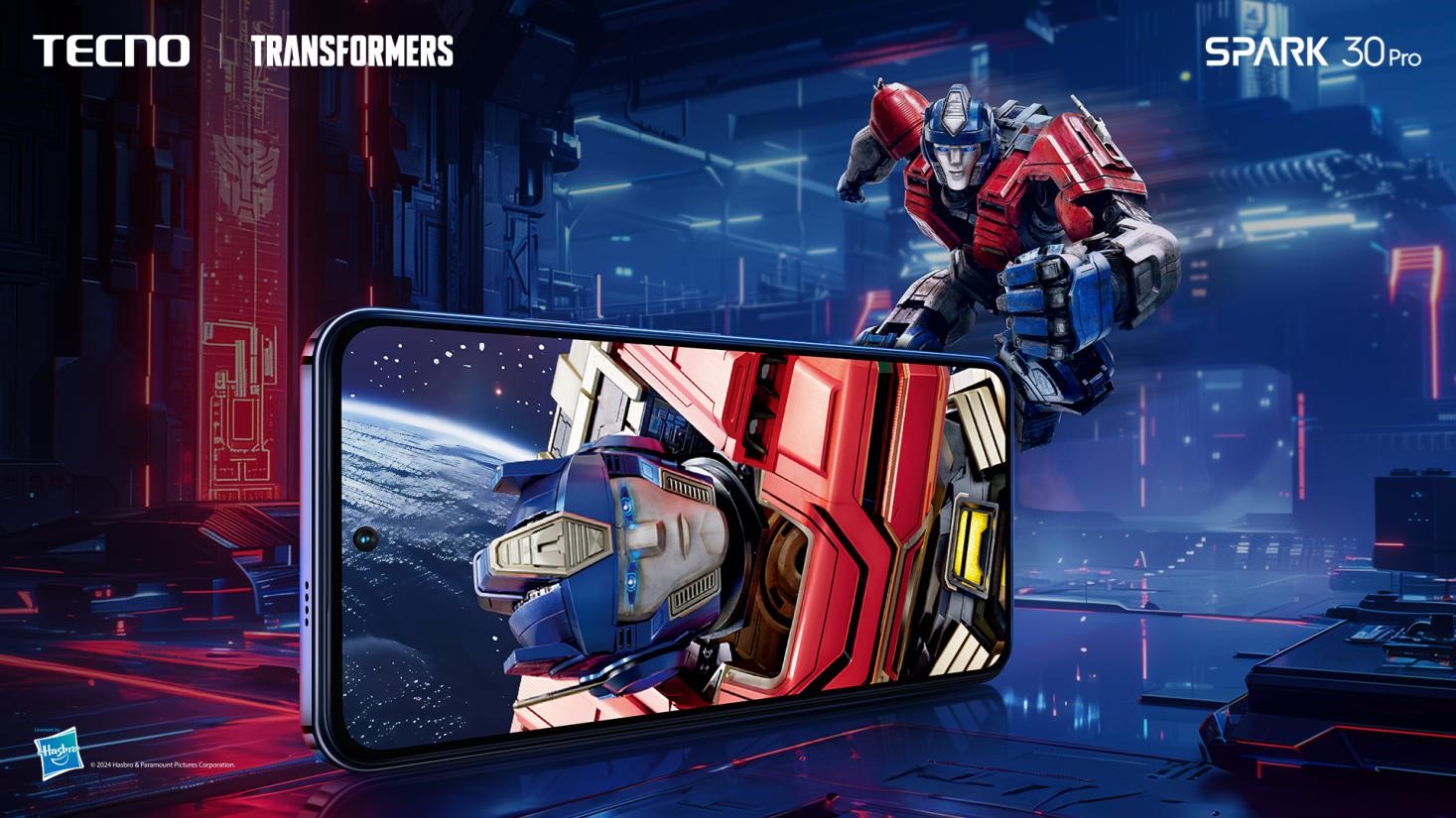 TECNO SPARK 30 Series Launches Unique Transformers Edition in Nigeria, Excelling in Seamless Playability and Durability.